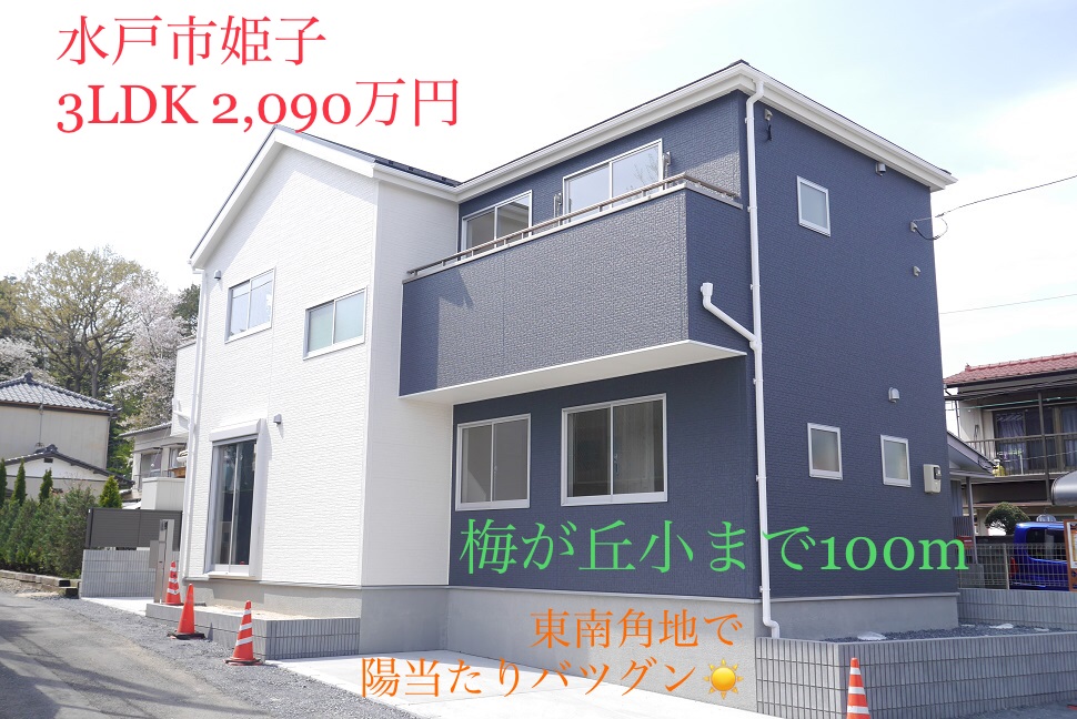 オープンハウス 水戸市姫子の商業施設豊かな梅が丘小学校近くに新築建売が登場 21 05 28更新 新着情報 水戸市 ひたちなか市 日立市 の不動産はセンチュリー21エムズ エステート